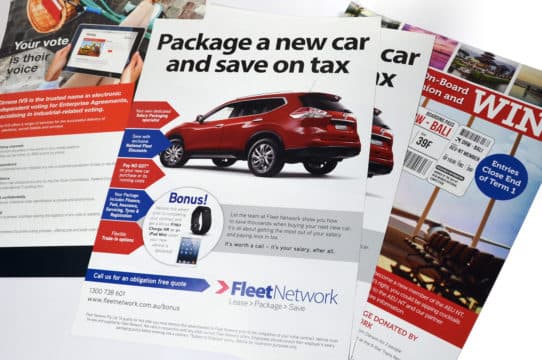 A4 flyer printing in Perth